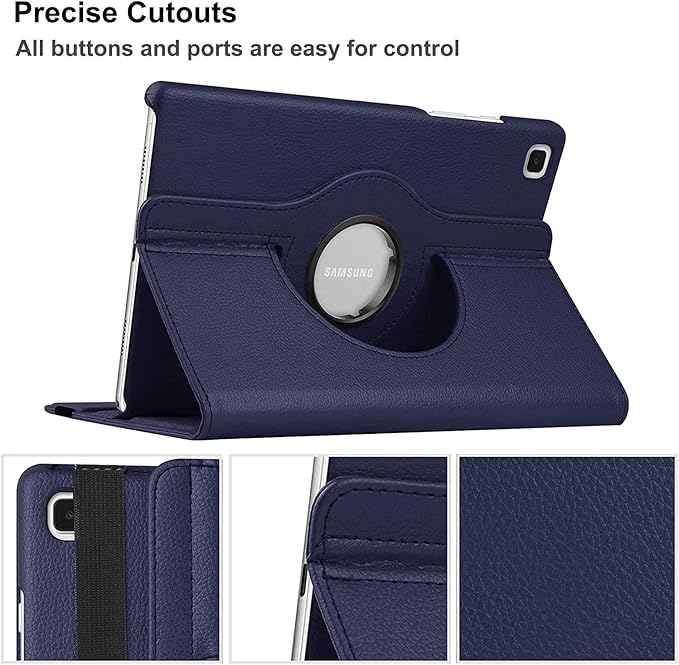 Case for Samsung Galaxy Tab A9+/A9 Plus 11'' 2023 (SM-X210/X216/X218), 360 Degree Rotating Stand Case Smart Protective Cover, with Stylus Pen,Screen Film (Blue)