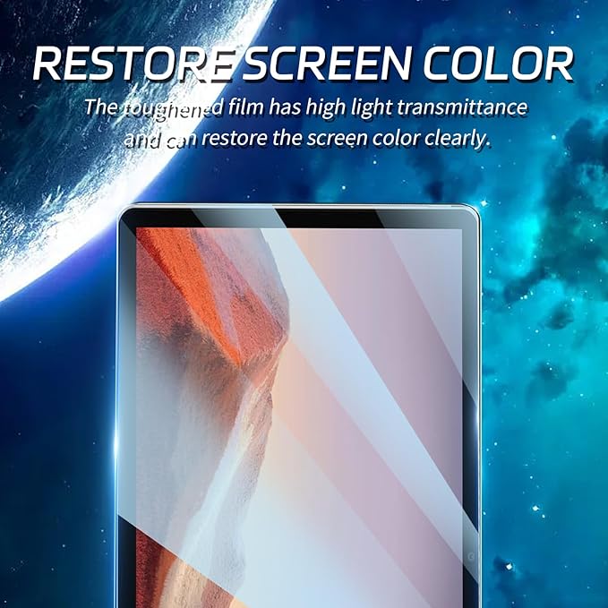 ZenRich 2Pack Anti Blue Light Tempered Glass Screen Protector for Surface Go - Anti-Glare, 9H Hardness, Bubble Free, Case Friendly, Pen Compatible