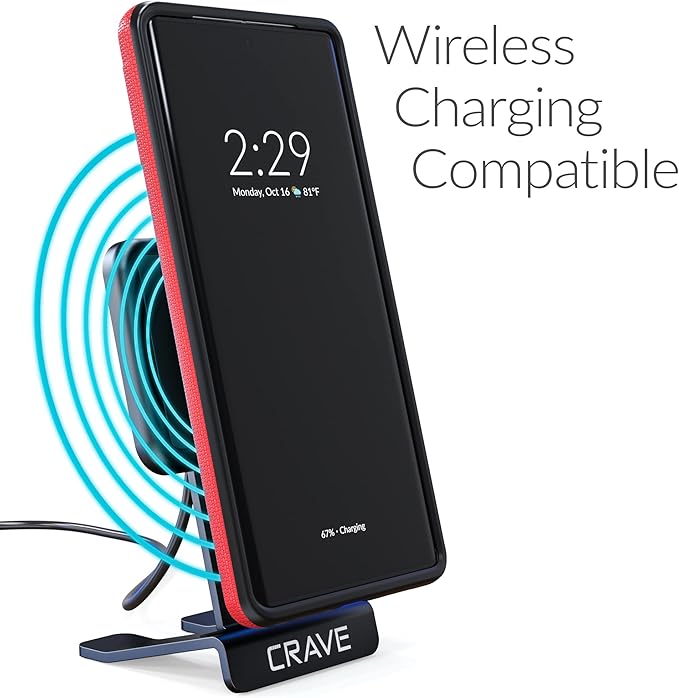 Crave Dual Guard for Google Pixel 7 Pro Case, Shockproof Protection Dual Layer Case for Google Pixel 7 Pro - Red