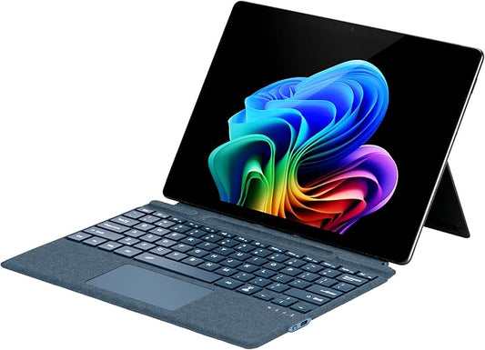 mobee Type Cover for Microsoft Surface Pro 13 inch, Compatible with Surface Pro 13"(11th Edition) / Pro 11 / Pro 10 / Pro 9 / Pro 8 / Pro X, Slim Keyboard with Trackpad Mouse, Backlit, & Pen Holder