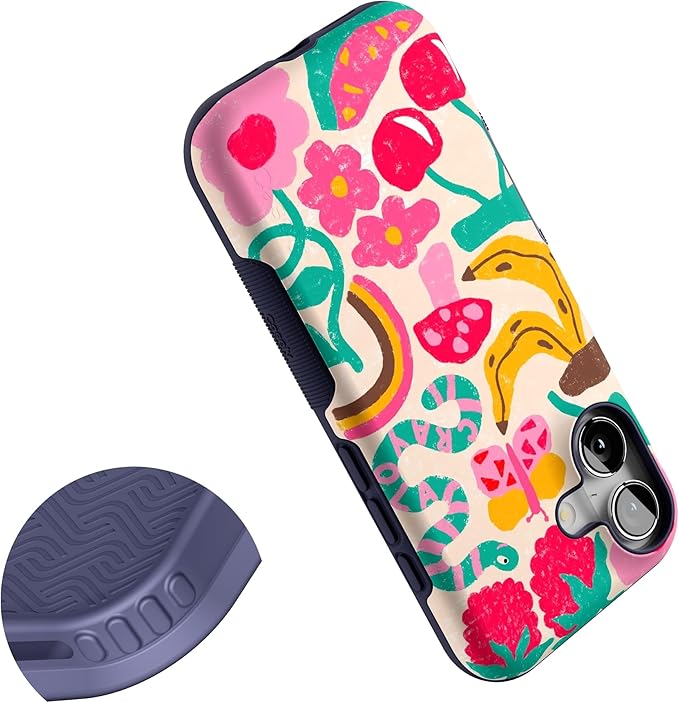 Casely iPhone 17 Case | Doodle Bug | Crayola Crayon | Bold Protective Design | Compatible with MagSafe