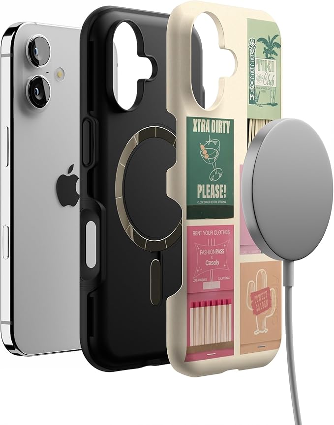 Casely iPhone 17 Case | Perfect Match | FashionPass x Casely | Bold Protective Design | Compatible with MagSafe