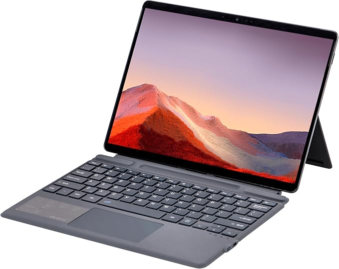 mobee Type Cover for Microsoft Surface Pro 13 inch, Compatible with Surface Pro 13"(11th Edition) / Pro 11 / Pro 10 / Pro 9 / Pro 8 / Pro X, Slim Keyboard with Trackpad Mouse, Backlit, & Pen Holder