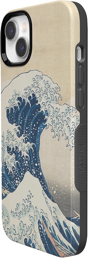 Casely iPhone 14 Case | The Great Wave | The Met Museum | Compatible with MagSafe | Bold Protective Design