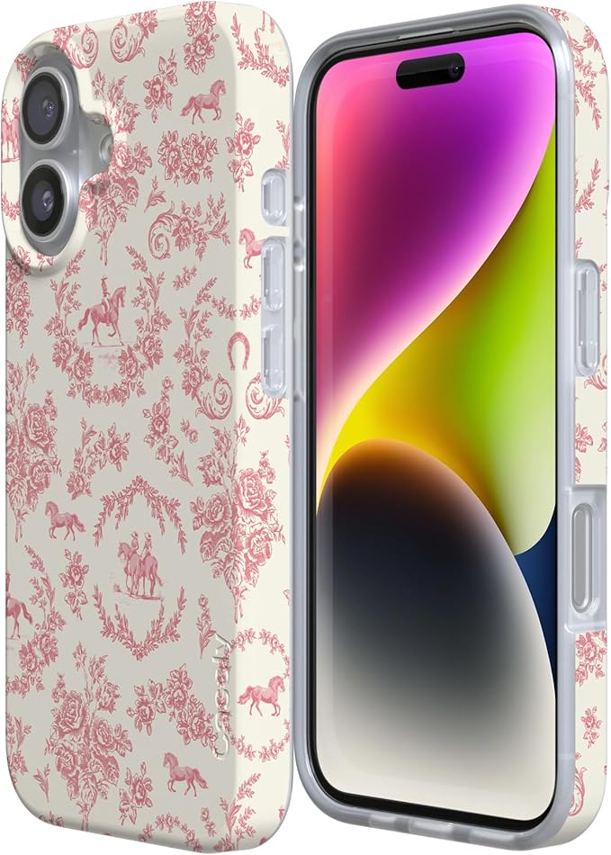 Casely iPhone 17 Case | Western Bloom | Jenna Palek x Casely | Classic Ultra Slim Design | Compatible with MagSafe