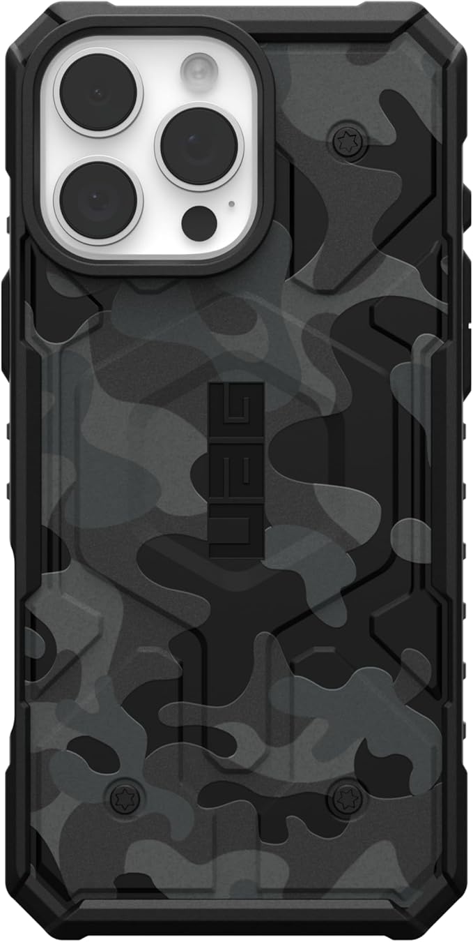 URBAN ARMOR GEAR UAG Designed for iPhone 16 Pro Max Case 6.9" Pathfinder SE - Compatible with MagSafe Charging Rugged Shockproof Anti-Slip Military Grade Protective Cover, Midnight Camo