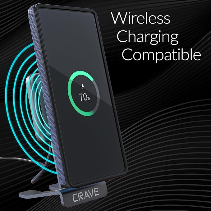 Crave Dual Guard Compatible with Samsung Galaxy S25 Ultra Case, Shockproof Protection Dual Layer Case for Samsung Galaxy S25 Ultra - Navy