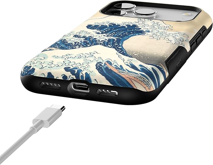 Casely iPhone 17 Pro Case | The Great Wave | The Met Museum | Bold Protective Design | Compatible with MagSafe