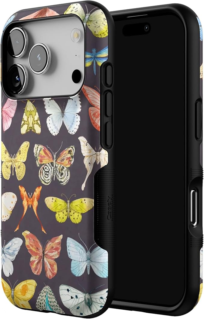 Casely iPhone 17 Pro Case | Midnight Monarch | Jenna Palek x Casely | Bold Protective Design | Compatible with MagSafe
