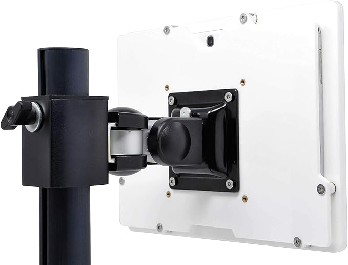 TABcare Security Anti-Theft Acrylic VESA Enclosure for Samsung Galaxy TAB A 10.1 2016 with Wall Mount Kit (White, TAB A 10.1 SM-T580)