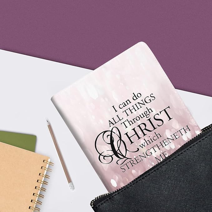 Case for Samsung Galaxy Tab A9 Plus 11 inch 2023，Slim Fit Foldable Standing Cover Case with Auto Sleep/Wake for Galaxy Tab A9+ 11’2023 (SM-X210/X216/X218)，Pink Philippians 4-13