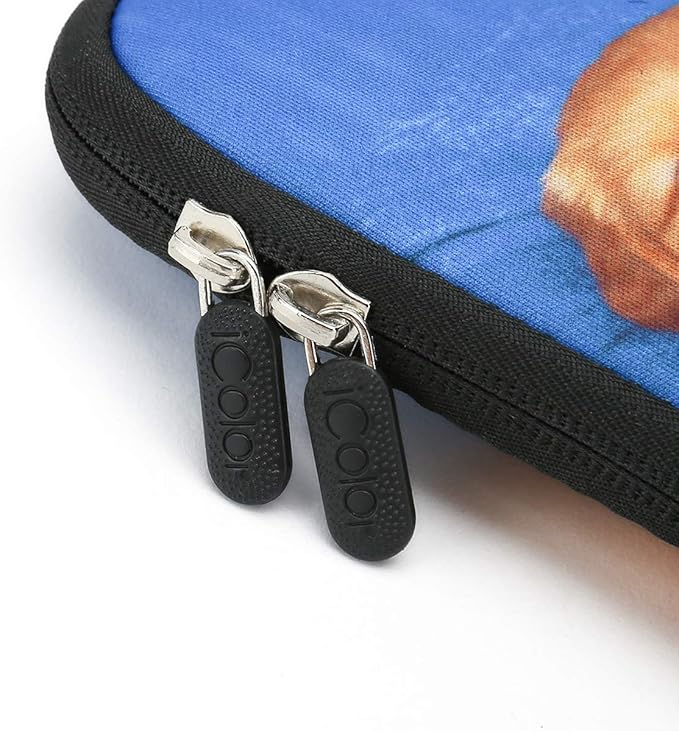 iColor 14 15 15.4 15.6 inch chromebook case Cover Bag Boys Laptop Handle Bag Computer Protect Case Pouch Holder Notebook Sleeve Neoprene Cover Soft Carrying Travel Case Cute Dog ICB-13