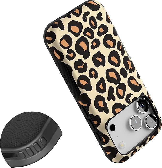 Casely iPhone 17 Pro Case | Into The Wild | Leopard Print | Bold Protective Design | Compatible with MagSafe