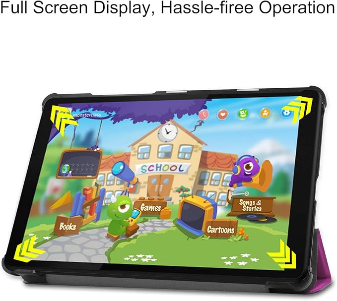 Case for Lenovo Tab M8 TB-8505F, Smart Case Trifold Stand Slim Lightweight Case Cover for Lenovo Tab M8 TB-8505F / TB-8505X Tablet Purple