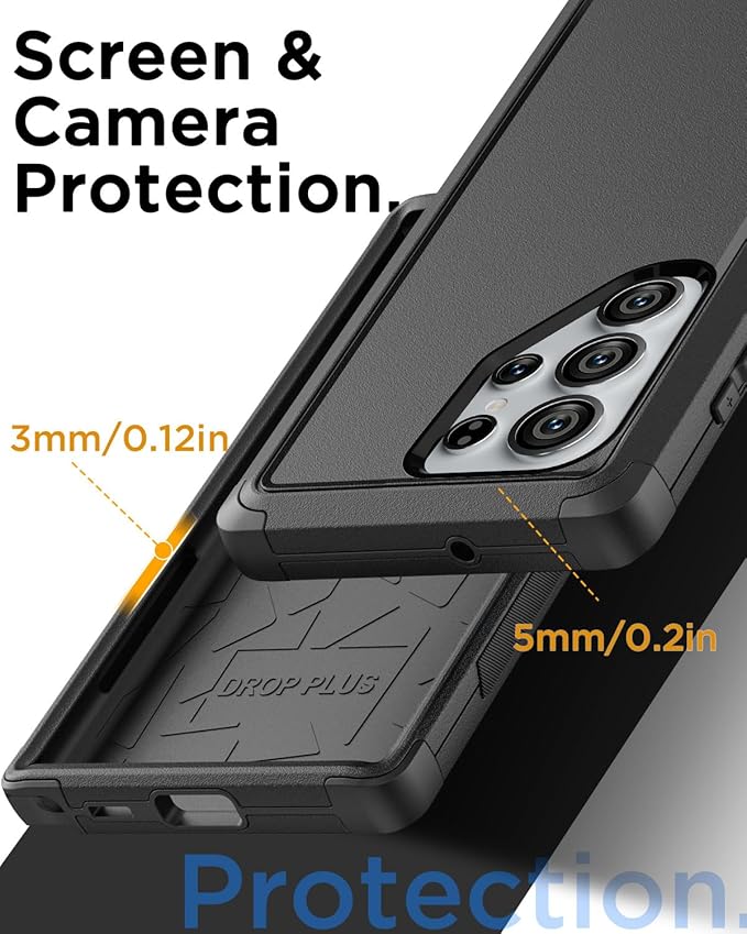 AICase for Samsung Galaxy S25 Ultra Case,3-Layer Heavy Duty Pocket-Friendly Rugged Durable Military Grade Protection Shockproof/Drop Proof/Dust Proof Protective Cover for Galaxy S25 Ultra 2025_1