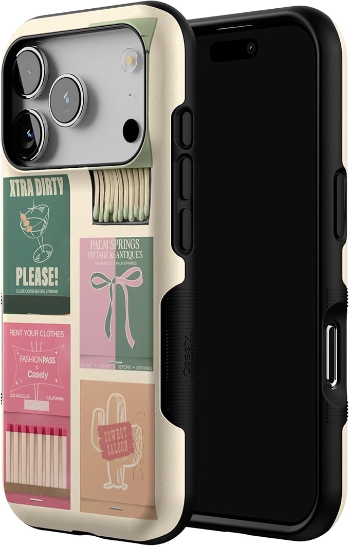 Casely iPhone 17 Pro Case | Perfect Match | FashionPass x Casely | Bold Protective Design | Compatible with MagSafe