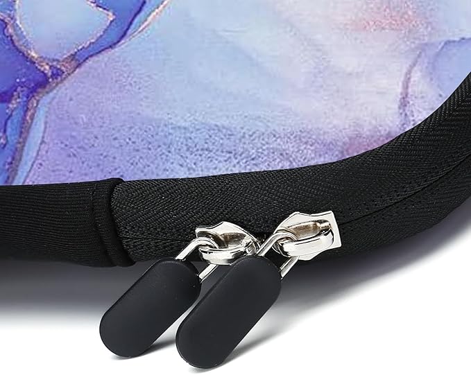 Laptop Sleeve Case 11.6" 12.1 Inch Neoprene Laptop Sleeve/Notebook Computer Pocket Case/Chromebook Case/Tablet Briefcase Carrying Bag Compatible For Men， Women ，boys， girls (Purple)