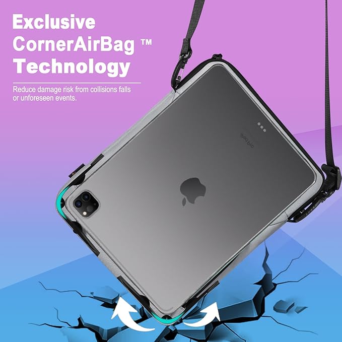 11 Inch Tablet Sleeve, Compatible with iPad Pro 11 (5th–1st Gen, M4/M2/M1), 10.9" iPad Air (7th–4th Gen, M3/M2), Microsoft Surface Go & Other 11" Tablets, Water-Resistant Case