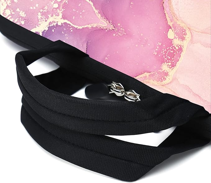 Marble Neoprene Laptop Case - 11.6" to 12.2" Fits MacBook Air, Samsung, Acer, HP, DELL - Two Pockets, Handle, Ultrabook & Chromebook Sleeve