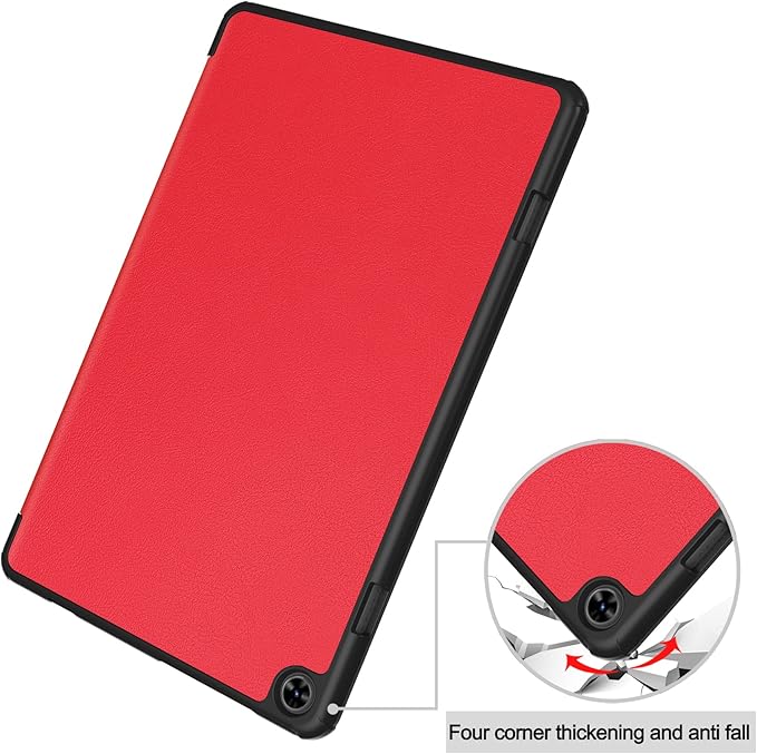 Case for TECLAST T50 11.0 inch Tablet, Folding Folio Ultra-Thin PU Leather Stand Case Cover for TECLAST T50 11.0 inch Red