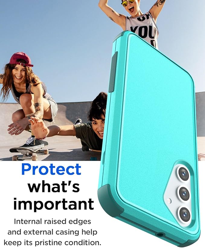 AICase for Samsung Galaxy S25 Plus Case,3-Layer Heavy Duty Pocket-Friendly Rugged Durable Military Grade Protection Shockproof/Drop Proof/Dust Proof Protective Cover for Galaxy S25 Plus 2025_3