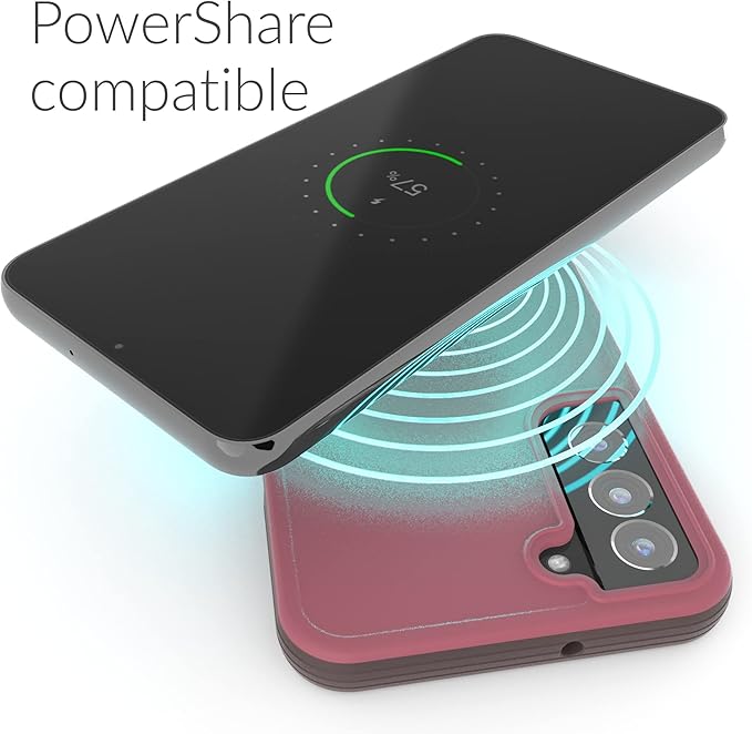 Crave Galaxy S22+ Slim Guard Case, Berry Shockproof Bumper for 6.6" Samsung S22 Plus