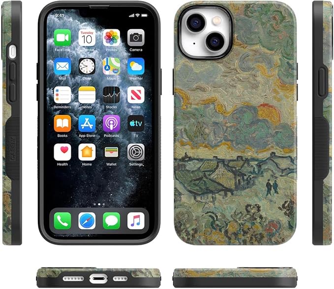 Casely iPhone 14 Case | Reminiscence of Vincent | Van Gogh Museum | Compatible with MagSafe | Bold Protective Design