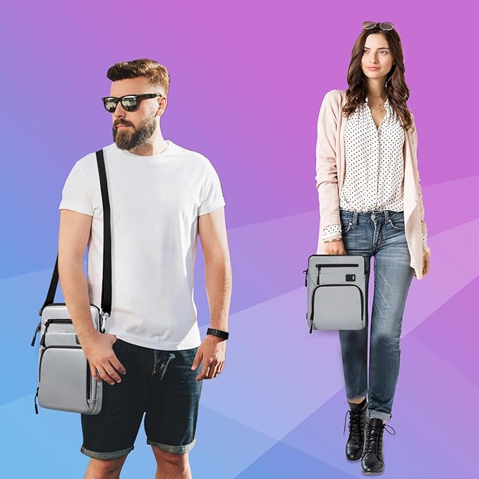 11 Inch Tablet Sleeve, Compatible with iPad Pro 11 (5th–1st Gen, M4/M2/M1), 10.9" iPad Air (7th–4th Gen, M3/M2), Microsoft Surface Go & Other 11" Tablets, Water-Resistant Case