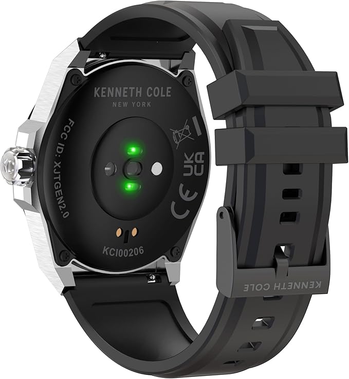 BRIBEJAT Smart Watch for Men, HD 1.32'' Stainless Steel Case Smartwatch, Waterproof Fitness Tracker Pedometer SpO2/Heart Rate/Sleep Monitor, Activity Tracker Compatible with iOS Android Phone