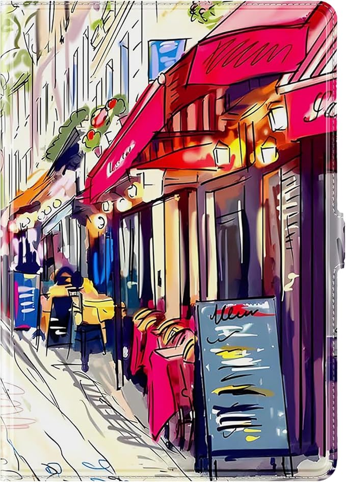 for Lenovo Tab M11 Case with Pen Holder,Ultra Slim Magnetic Cover for Lenovo Tab K11 LTE Tablet Case Kids,Streets