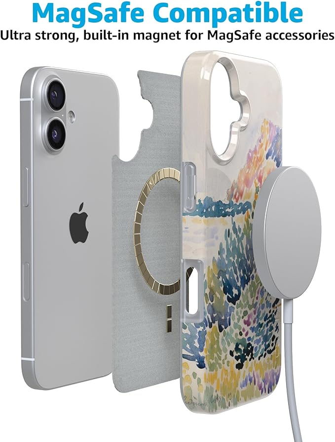 Casely iPhone 17 Case | Calm Waters | The Met Museum | Compatible with MagSafe | Classic Ultra Slim Design