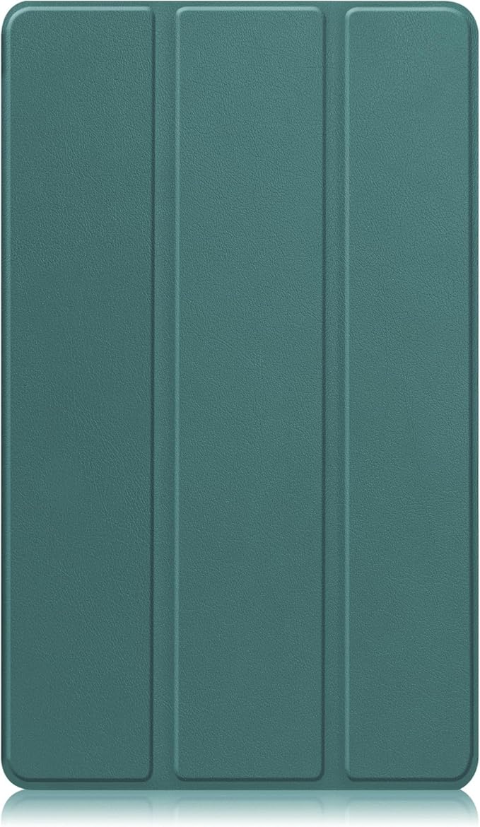Case for Lenovo Tab One 8.7'' / Tab K9 Case, Folding Folio Ultra-Thin PU Leather Stand Case Cover with Auto Wake/Sleep for Lenovo Tab K9 8.7 Inch Blackish Green