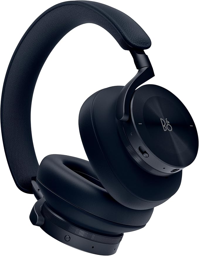 Bang & Olufsen Beoplay H95 Premium Comfortable Wireless Active Noise Cancelling (ANC) Over-Ear Headphones with Protective Carrying Case, Navy