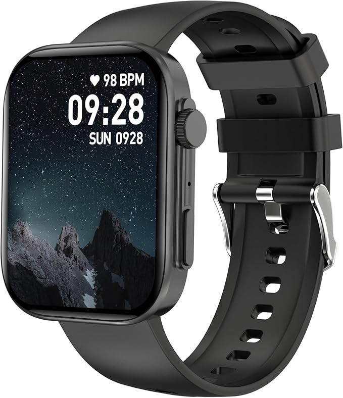 BRIBEJAT Smart Watch for Men Women (Make/Answer Call), HD 2.01'' Smartwatch IP68 Waterproof, Fitness Tracker Pedometer SpO2/Heart Rate/Sleep Monitor, Compatible with iPhone Samsung iOS Android Phone