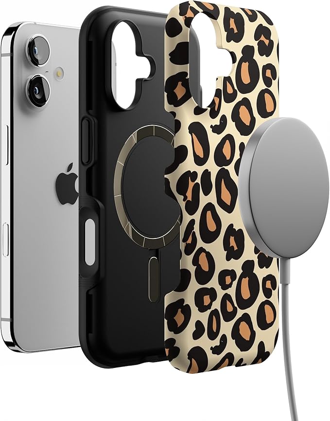 Casely iPhone 17 Case | Into The Wild | Leopard Print | Bold Protective Design | Compatible with MagSafe