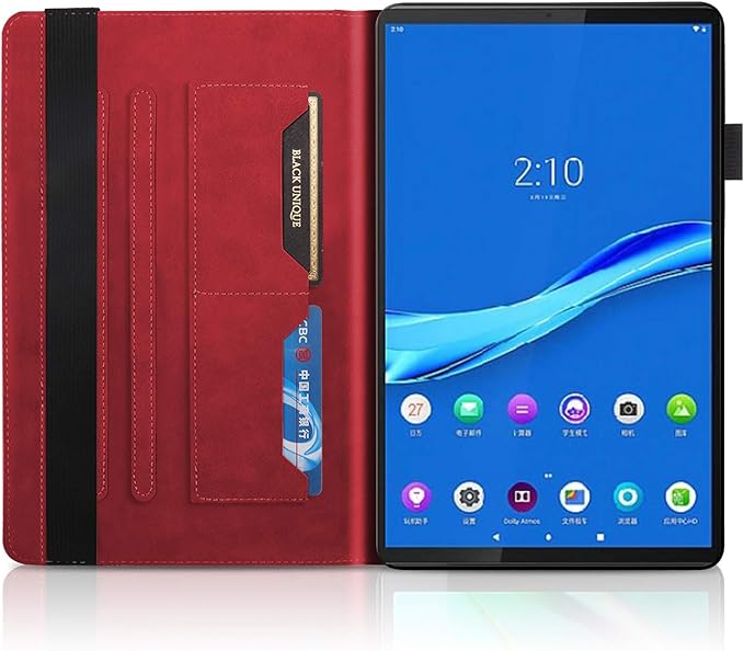 Case for Lenovo Tab M10 Plus 10.6 Inch 3rd Gen (2022) Slim PU Leather Stand With Multi-Angle and Pencil Holder