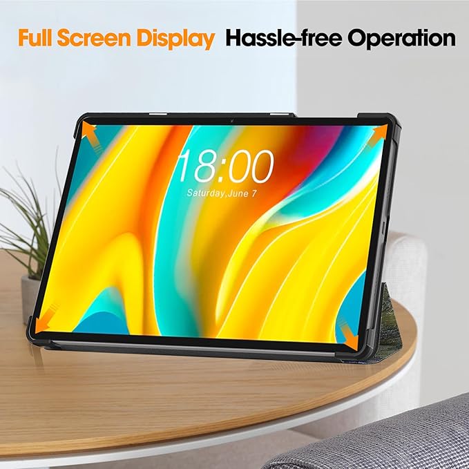 Case for TECLAST T50 Pro 11 inch Tablet, Folding Folio Ultra-Thin PU Leather Stand Case Cover for Teclast T50 Pro Starry Night