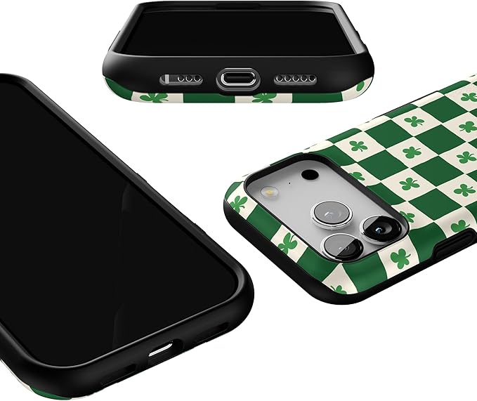 Casely iPhone 17 Pro Case | Lucky You | Shamrock | Bold Protective Design | Compatible with MagSafe