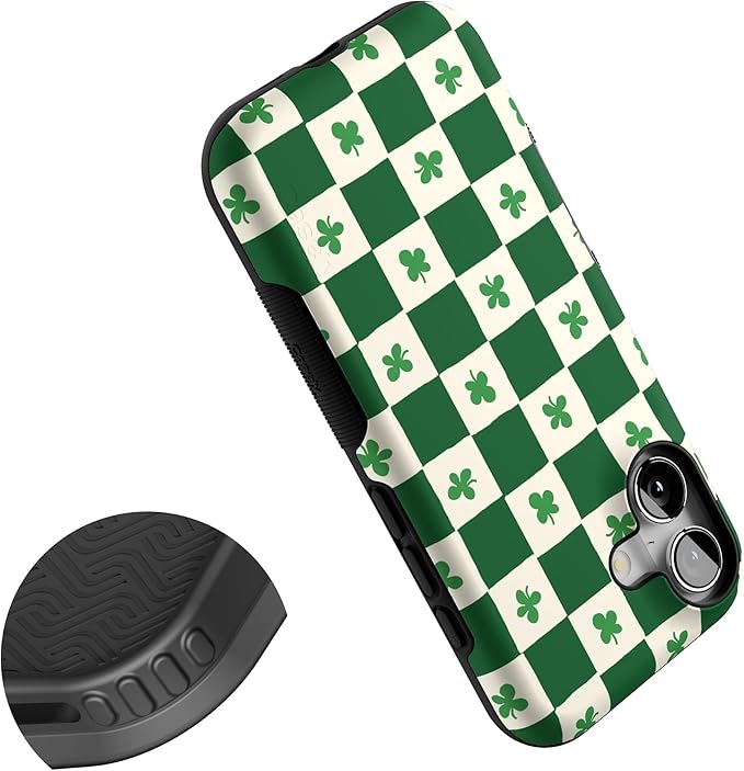 Casely iPhone 17 Case | Lucky You | Shamrock | Bold Protective Design | Compatible with MagSafe