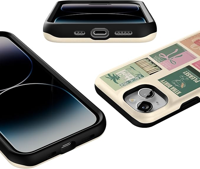 Casely iPhone 14 Case | Perfect Match | FashionPass x Casely | Compatible with MagSafe | Bold Protective Design