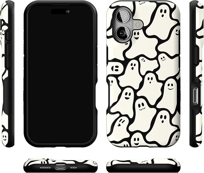 Casely iPhone 17 Case | Don't Ghost Me | Halloween | Bold Protective Design | Compatible with MagSafe