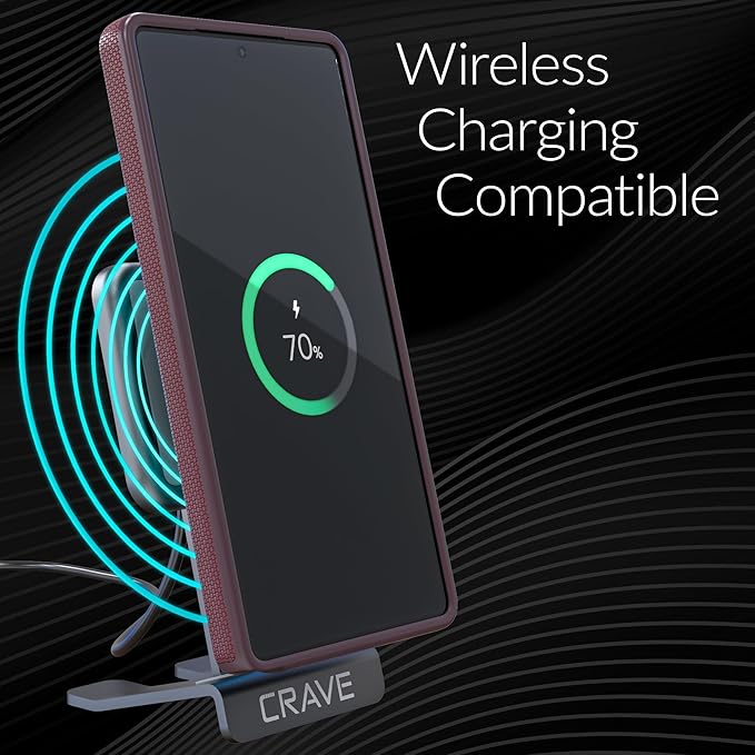 Crave Dual Guard Compatible with Samsung Galaxy S25 Ultra Case, Shockproof Protection Dual Layer Case for Samsung Galaxy S25 Ultra - Berry