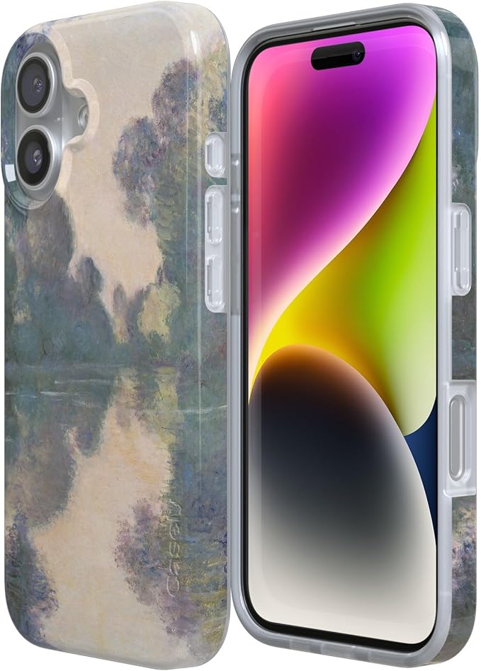 Casely iPhone 17 Case | Monet's Morning | The Met Museum | Compatible with MagSafe | Classic Ultra Slim Design