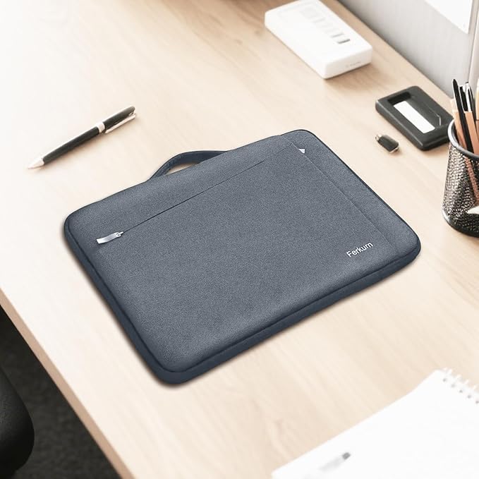 Ferkurn Laptop Case Sleeve for Men Women Chromebook Case Compatible with MacBook Air/Pro Lenovo Surface HP Dell ASUS Acer, 13.3 inch, Gray