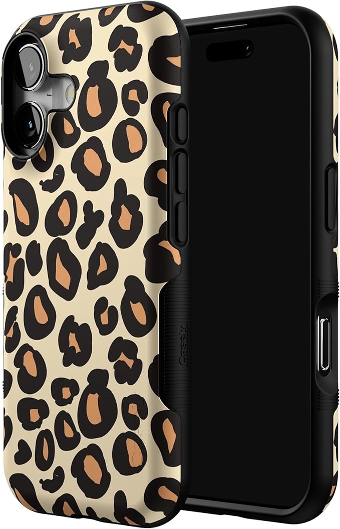 Casely iPhone 17 Case | Into The Wild | Leopard Print | Bold Protective Design | Compatible with MagSafe