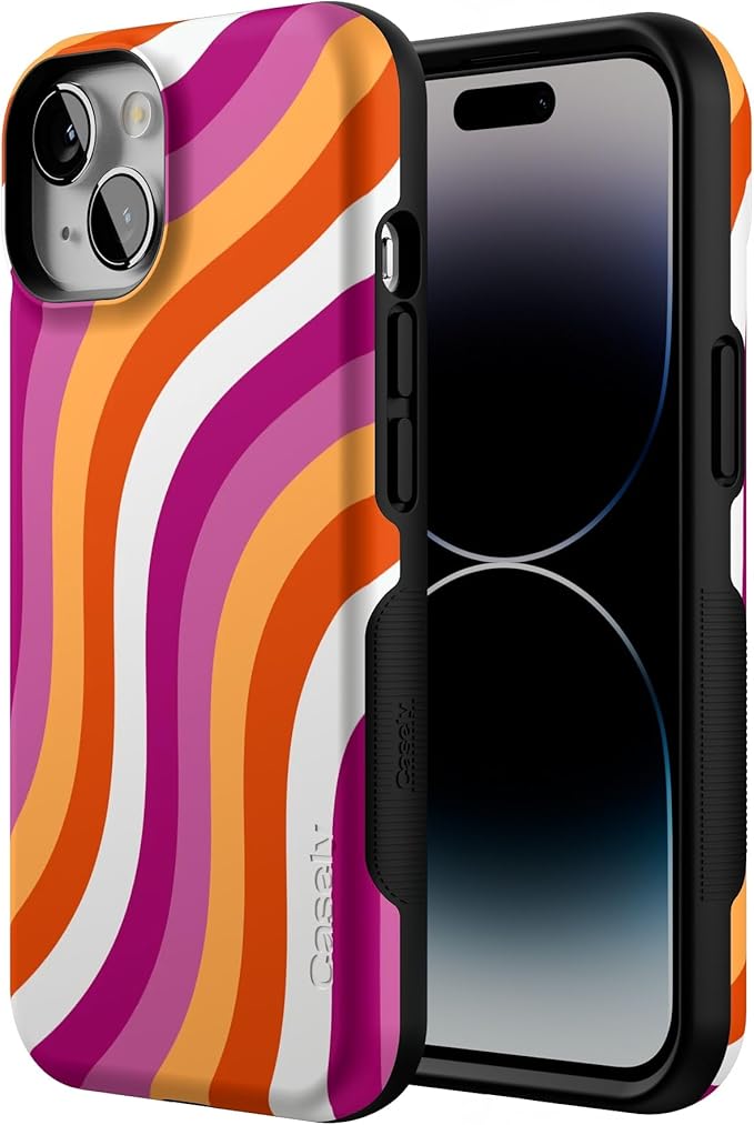 Casely iPhone 14 Case | All for Love | Pride | Compatible with MagSafe | Bold Protective Design