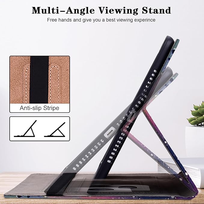 Case for Lenovo Tab M9 Cover 9.0 inch (TB-310FU,2023 Released), Premium PU Leather Flip Stand Case with Elastic Band/Card Slots/Pen Holder for Lenovo Tab M9 Tablet - Mandala