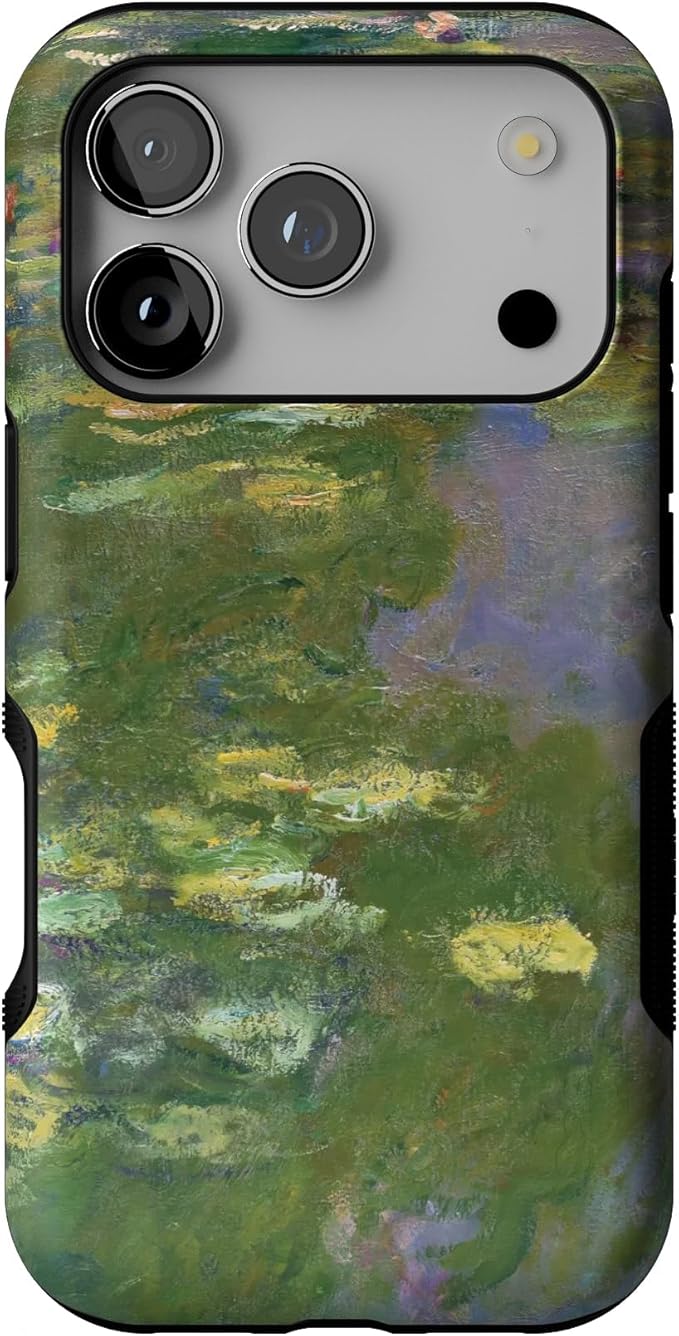 Casely iPhone 17 Pro Case | Monet's Water Lilies | The Met Museum | Bold Protective Design | Compatible with MagSafe