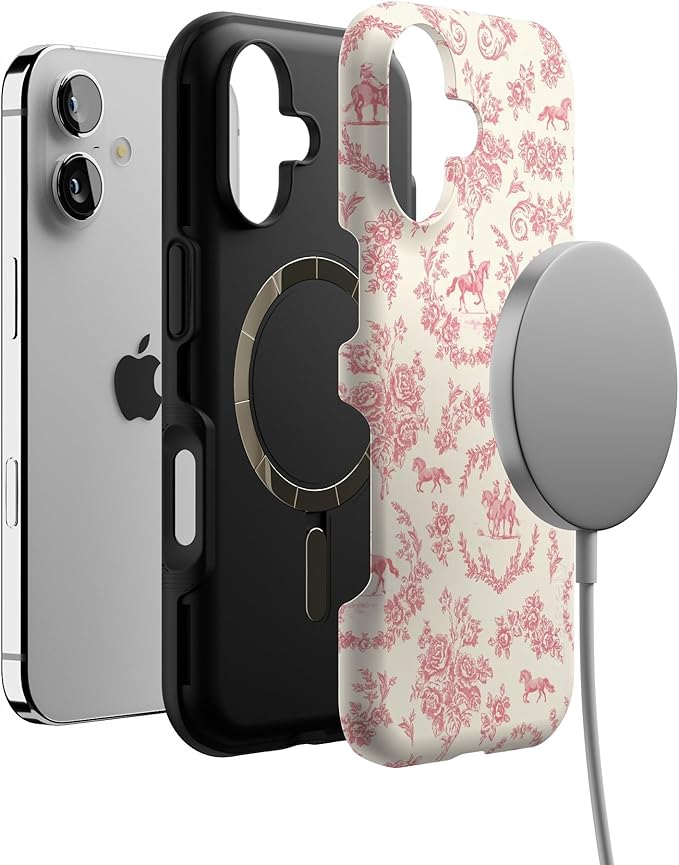 Casely iPhone 17 Case | Western Bloom | Jenna Palek x Casely | Bold Protective Design | Compatible with MagSafe