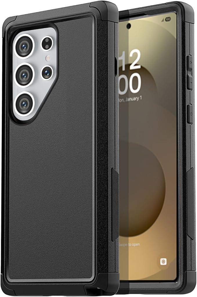 AICase for Samsung Galaxy S25 Ultra Case,3-Layer Heavy Duty Pocket-Friendly Rugged Durable Military Grade Protection Shockproof/Drop Proof/Dust Proof Protective Cover for Galaxy S25 Ultra 2025_1
